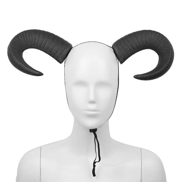 

ox/sheep horn headband halloween christmas cosplay decorative steampunk gothic ox horn headpiece headdress headband hairband