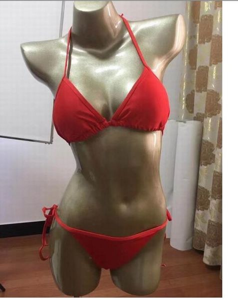 

2020 new arrival fashion women summer red bikinis set swimsuit size s-xl