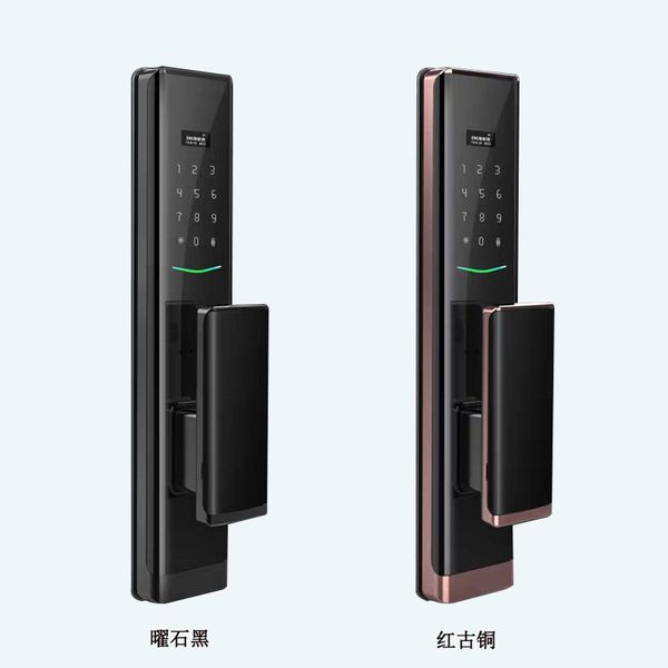 

smart lock automatic fingerprint home anti-theft door password electronic