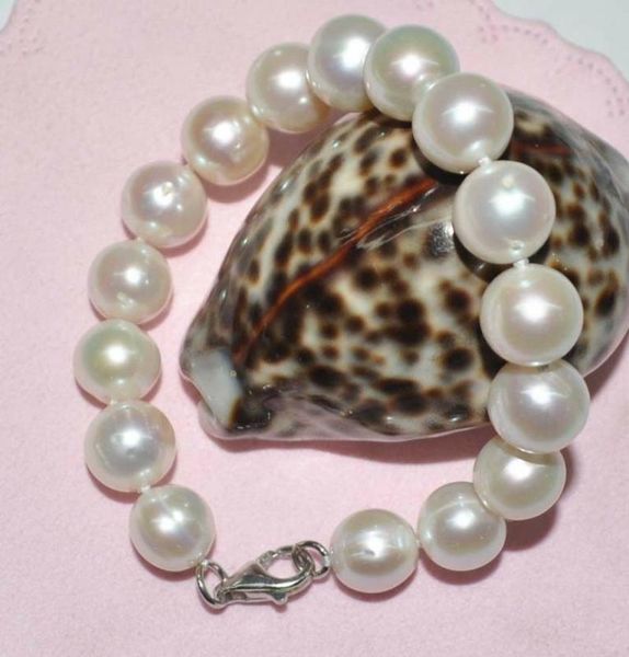 

link, chain natural white genuine akoya pearl bracelet, Black