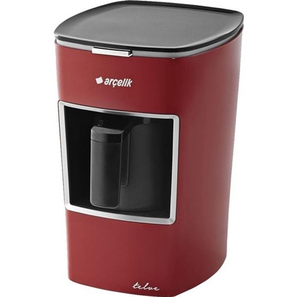 

k-3300 red mini coffee grounds in turkish coffee machine