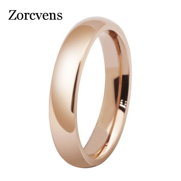 

zorcvens 2020 new fashion promotion rose gold cute ring for women wedding ring wholesale, Golden;silver
