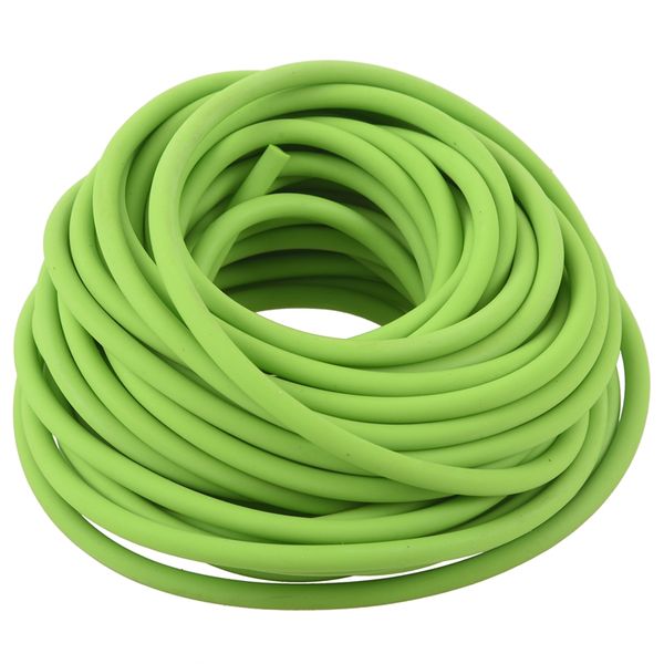 

tubing exercise rubber resistance band catapult dub slingselastic, green 10m