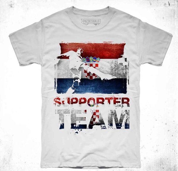 

2019 short sleeve cotton man clothing tshirt homme team croazia mondiali modric mandzukic europeit shirts online