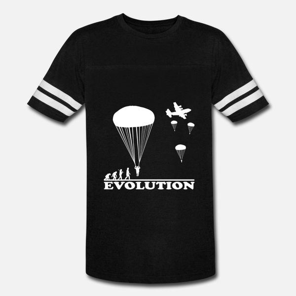 

airborne paratrooper jumping evolution for veteran t shirt men customize tee shirt s-xxxl gents anti-wrinkle breathable spring autumn shirt