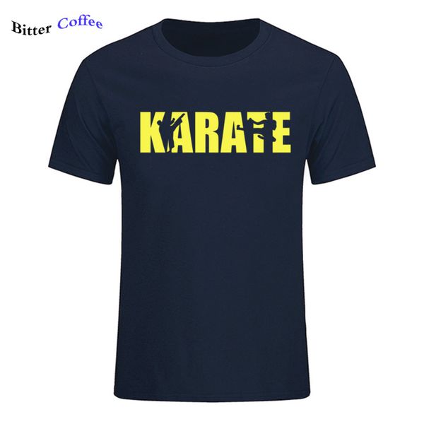 

summer fashion karate t shirt popular tee round collar plus size tee 100% cotton tees new arrival t-shirt
