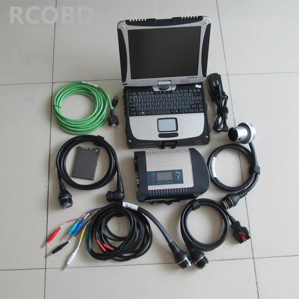 

mb sd connect c4 with lapcf-19 toughbook ssd super 2020.06 software ready to use star diagnosis for 12v 24v