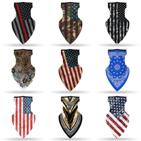 

1 pc outdoor square scarf 55cm*55cm black red paisley headband printed headband cotton mask for women men boys girls#197