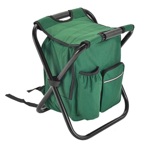 

fishing outdoor folding camping chair adjustable portable carp folding hunting camping picnic insulation bag aluminum fishing chair with coo