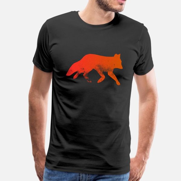 

red fox design тенниска мужчины печати майка s-xxxl homme graphic комфортное лето стиль уникальная рубашка