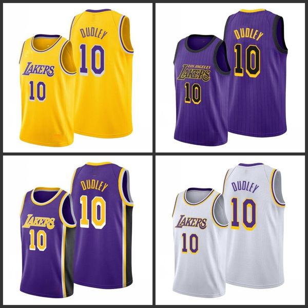 

los angeles lakers jared dudley men city basketball jersey, Black