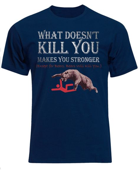 

2019 new short kill you parodie teddies grizzly herren t-shirt ae25 short tee100% cottonsummer tee shirt