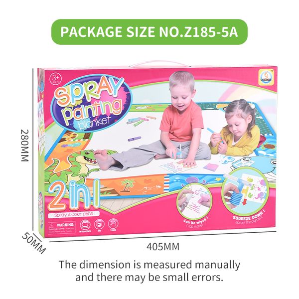 

2 in 1 kid toys puzzle drawing board toys spray painting blanket for kid sell educational toys gift of the child