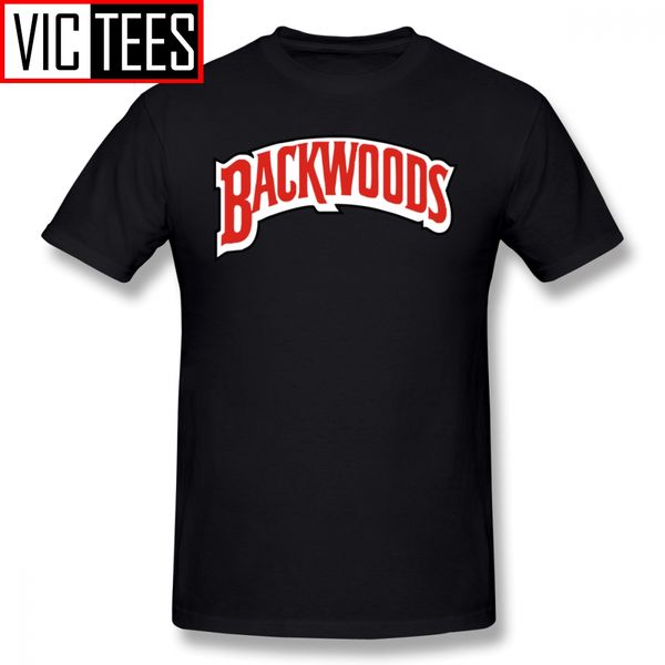 

мужские backwoods t рубашки backwoods logo t-shirt классический 100% процент хлопка tee shirt смешной мужчины графический негабаритные tshir