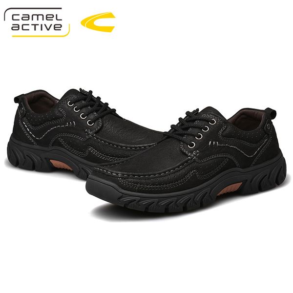 

camel active new hiking shoes waterproof climbing men mountaineering anti-slip hard-wearing treking outdoor men's shoes
