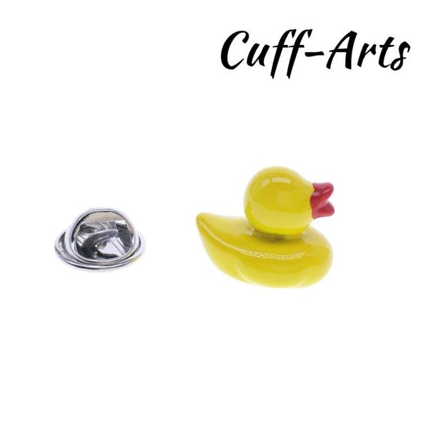 

brooch lapel pin for men pins and brooches yellow duck lapel pin badge jewelry broche de la solapa by cuffarts p10212, Gray