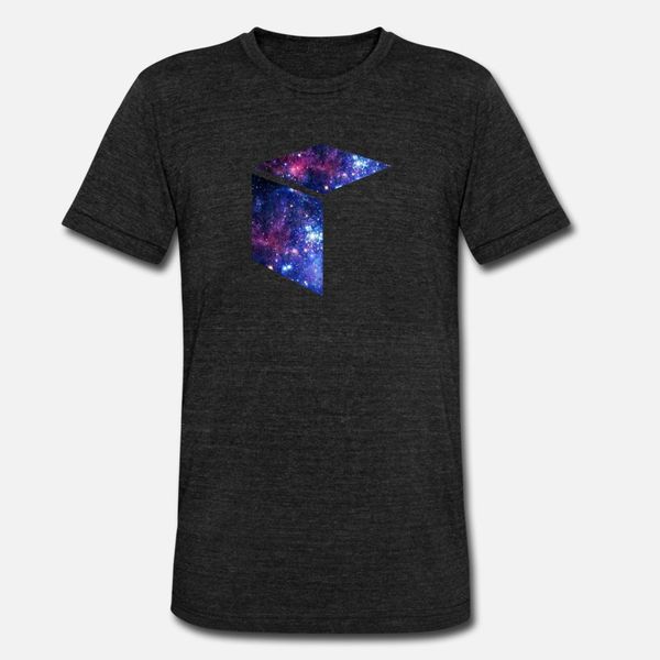 

galaxy cube space gift idea t shirt men create cotton size s-3xl costume gift authentic spring autumn leisure shirt