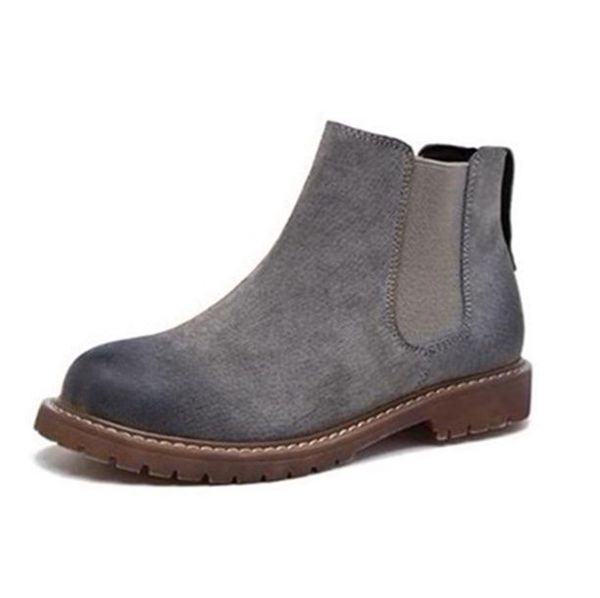

2020 womens australian wgg boots retro matte boot british style women's boots snow boots martin boot, Black