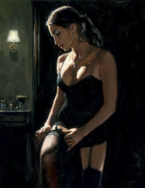 

fabian perez - allunia iii home decor расписанную hd печать картина маслом на холсте wall art canvas картинки 200808
