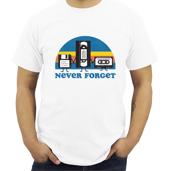 

men's t shirt design 2019 men's fashion never forget print t-shirt hipster short sleeve o-neck tee streetwear