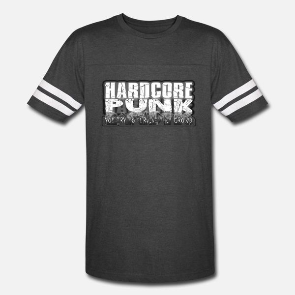 

hardcore punk t shirt men knitted tee shirt size s-3xl unique loose comfortable spring outfit shirt