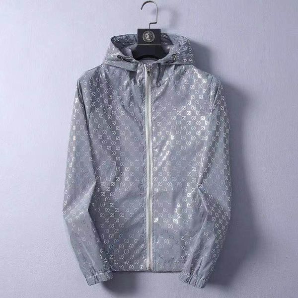 

новая мода марка medusa куртка ветровка с длинным рукавом мужская повседневная куртка на молнии animal letter pattern, Black;brown