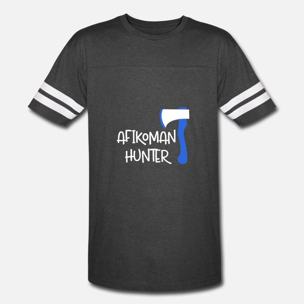 

afikoman hunter funny passover jewish pesach t shirt men designing 100% cotton round neck fit fit new fashion summer natural shirt