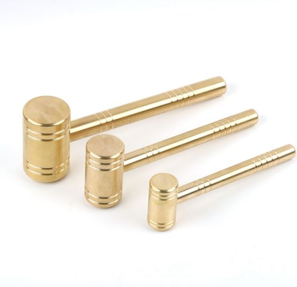 

removable hammer small /medium/ large mini hammer round solid brass for precision installation diy tool