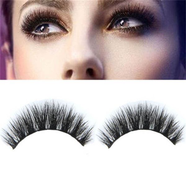 

3d 100% real mink false eyelashes natural cross soft luxury mink fake lashes eye makeup dramatic lash extension tools with box