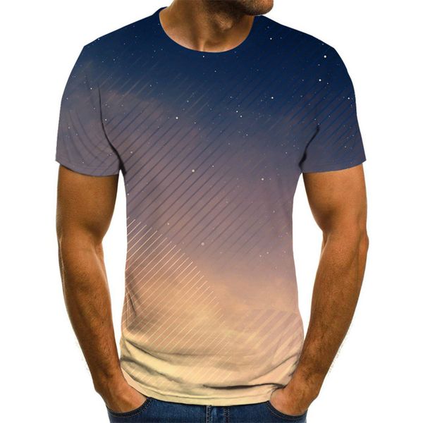 

3d starry sky boys romantic print boys camisetas 3d print shirts anime comics aesthetic men clothing