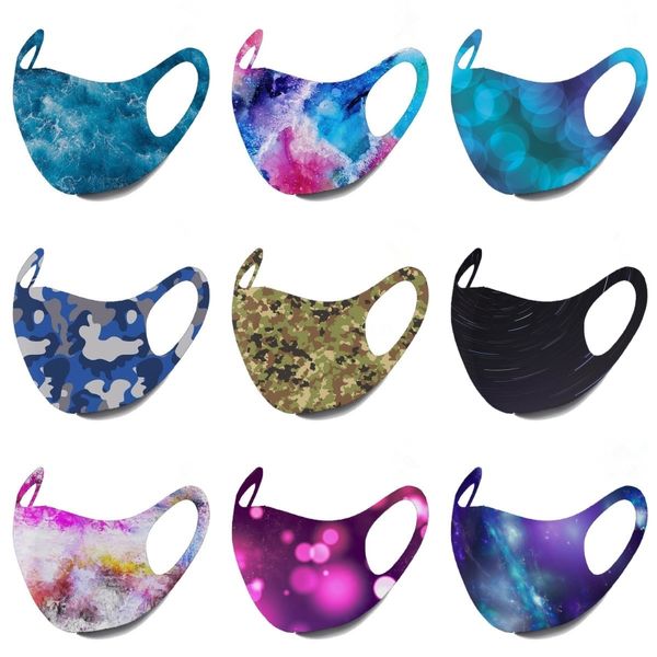 

73ftq cartoon anaimal cat wolf face mask withoutdoor party 3d face sponge printed mask#147