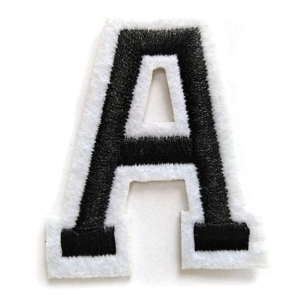 

letters felt clothes accessories retro badge iron-on self adhesive patches diy