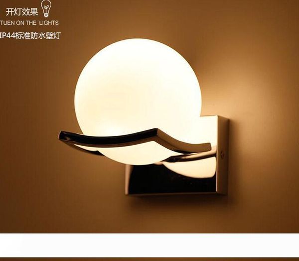 

2016 новый современный минималистский ванной водонепроницаемый стена творческий зал теплый свет сад лампы настенные светильники настенные св