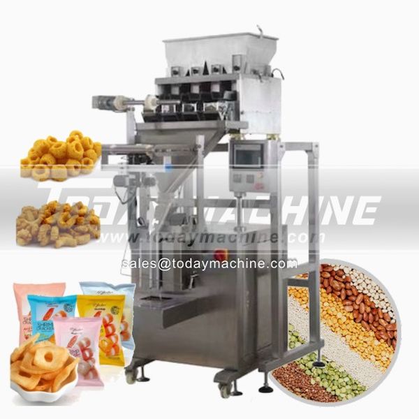 

chips packing machine multi head weigher