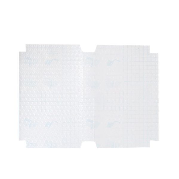 

10pcs matte transparent adhesive book cover anti dust school office removable