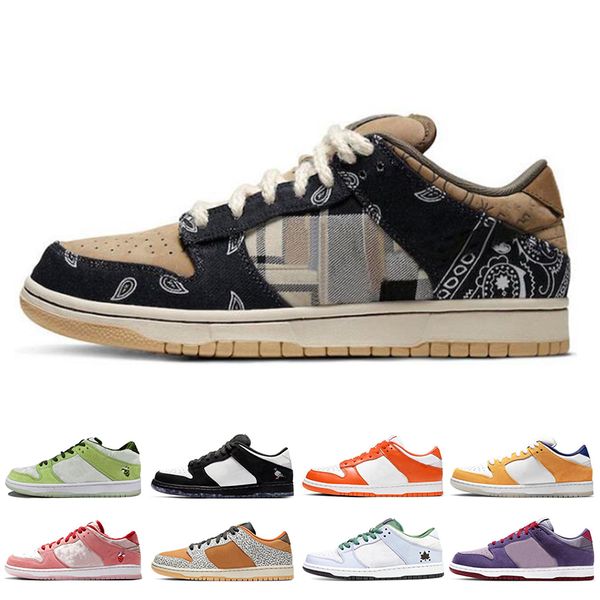 

2020 men women running shoes chunky dunky university red green orange bear kentucky syracuse safari sports sneakers 36-45