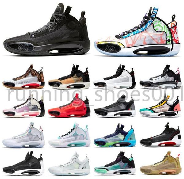 

snakeaskin jordan retro 34 white lridescent pf blue snow leopard 34 low guo ailun pf men basketball shoes xxxiv eclipse sneaker dh, Black