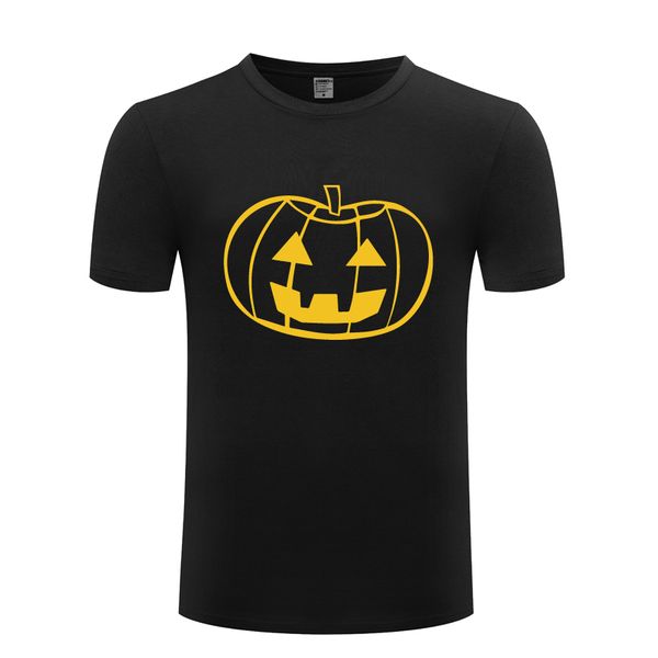 

lantern pumpkin halloween novelty men's t-shirt t shirt men 2018 new short sleeve o neck cotton casual tee