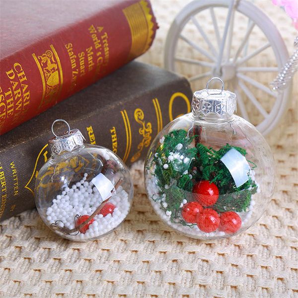 

new year decorations christmas ball ornaments transparent ball hollow ball children's red small gifts restaurant beautiful decoration