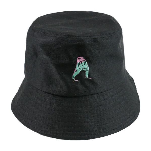 

embroidery backet hat hop man smoke bucket green floral funny panama new yellow hip foxmother chapeu red xxytg zhjoutdoorsport, Black;white