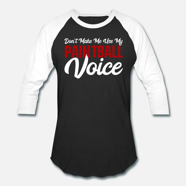 

paintball stimme schrei spruch t shirt men printing short sleeve s-xxxl costume gift casual summer style pattern shirt