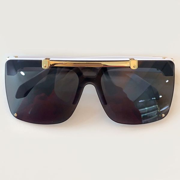 

new classic rimless sunglasses brand design metal frame women sunglasses luxury men eyewear with original box uv400, White;black