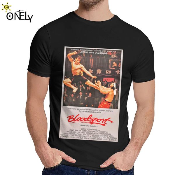 

bloodsport t shirt classic round neck summer for man organic cotton us size s-6xl big size t shirt
