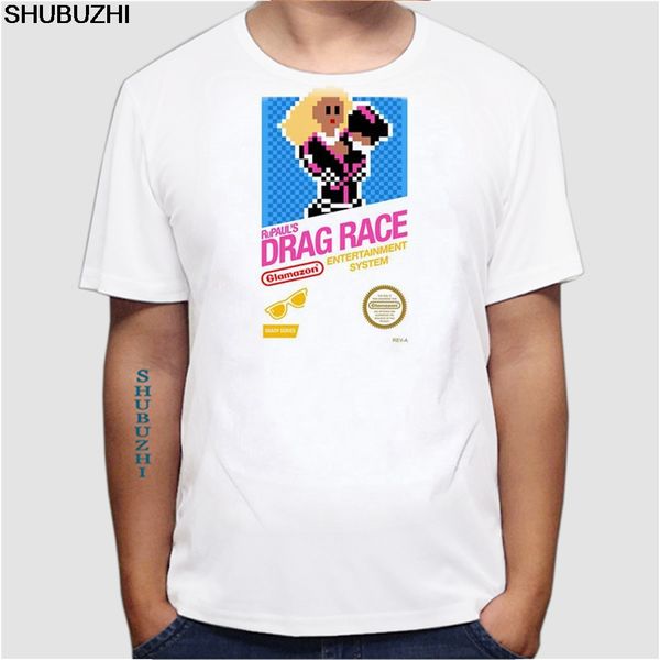 

rupaul drag race t shirt short sleeve tshirt men car-styling cotton crewneck big size men shirts euro size