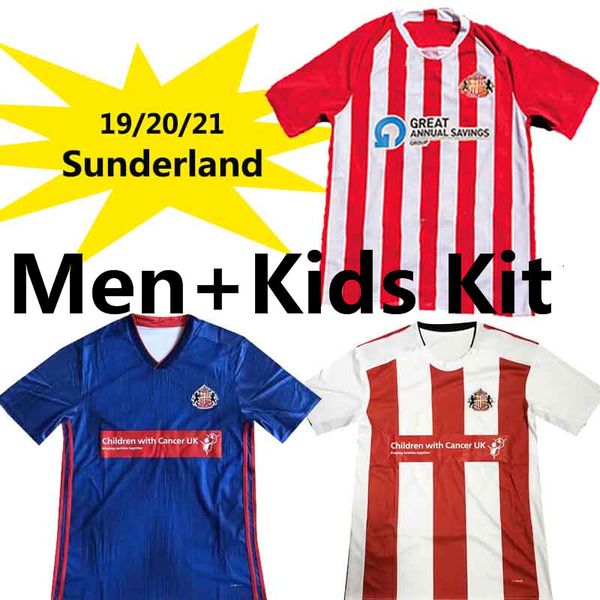 

20 21 sunderland soccer jersey home away 2021 2020 camisetas power watmore mcnulty mcgeady grigg leadbitter football shirts thailand, Black;yellow
