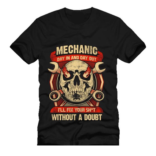 

2019 100% cotton fashion mechanic without a doubt mashup mens t shirt tees new 2019 tee shirt