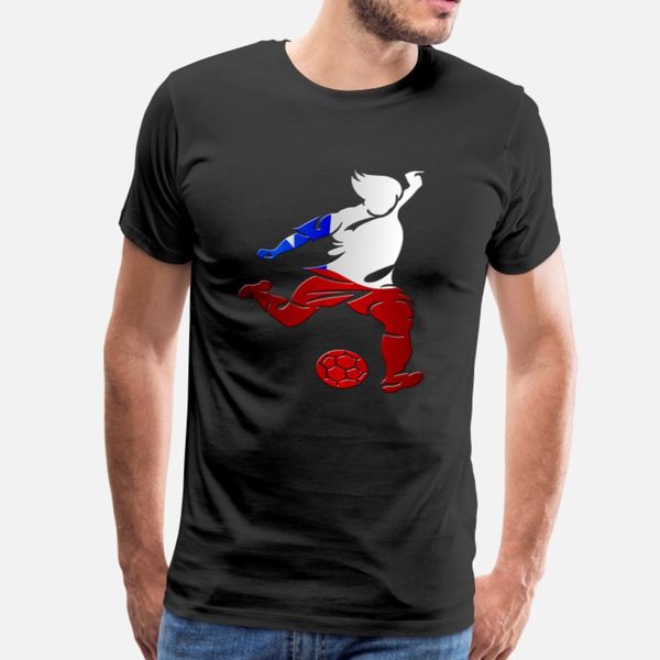 

chile t shirt men designing short sleeve o-neck family loose breathable summer natural shirt