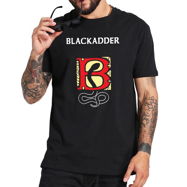 

blackadder t shirt british sitcoms graphic print tshirt eu size cotton comfortable casual homme breathbale tee