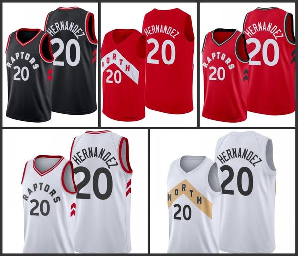 

toronto raptors dewan hernandez men city basketball jersey, Black
