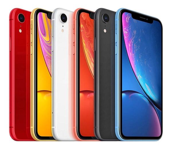 

original apple iphone xr phones hexa-core 64gb/128gb ios 13 6.1 inch 4g lte face id factory unlocked